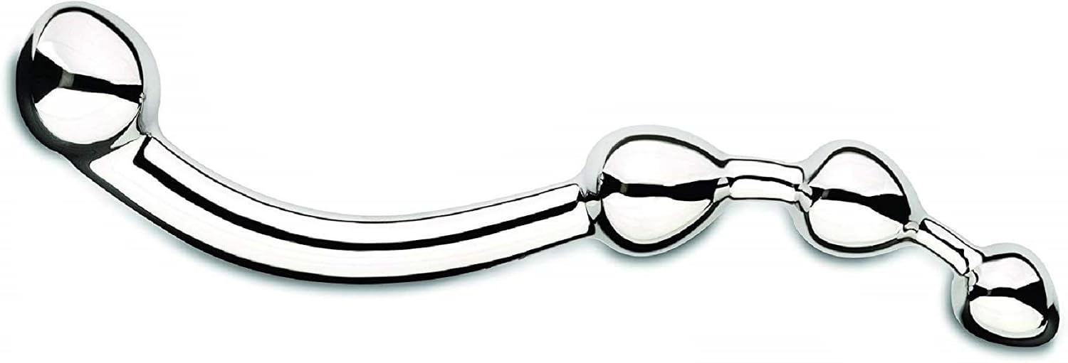 Bondage Masters Steel Probe for Prostate and G-Spot Play, The Pure Wand