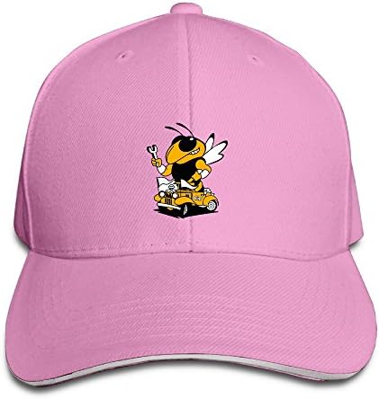 101dog Georgia Institute Of Technology Unisex Adjustable Sandwich Hunting Peak Hat &amp; Cap Pink