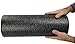 Isokinetics Inc. Brand Black High Density Foam Rollers - Extra Firm - 6