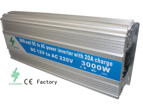 Peak 6000w Modified Sine Wave Power Inverter 3000w Dc 12v to Ac 220v Power Converter with Battery Charge Function Power Inverter + UPS function