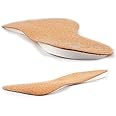 pedag Correct Plus | German Handmade 3/4 Length Wedge for Oversupinators | Vegetable Tanned Leather Top Rubber Orthotic Footbed | 1 Pair, Small (Size 4-7 Women)