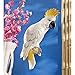 Design Toscano QL119618 Citron Cockatoo Bird Tropical Decor Wall Sculpture, 14 Inch, Polyresin, Full Color, 9.00