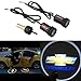 CHAMPLED For CHEVROLET Laser Projector Logo Illuminated Emblem Under Door Step courtesy Light Lighting symbol sign badge LED Glow Car Auto Performance Tuning Accessory