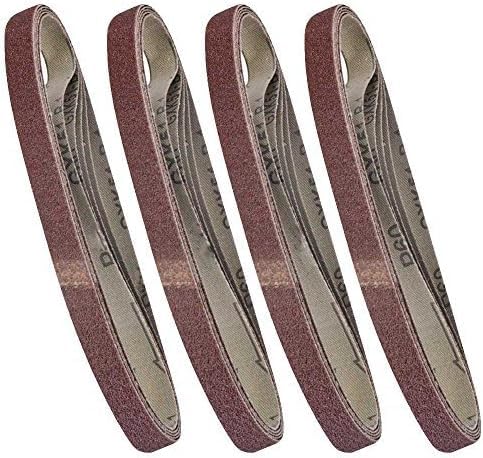 EETools 20 Belts Mixed or Same Grade Sanding Belts to fit 13mm x 457mm Powerfiles (120 Grit)