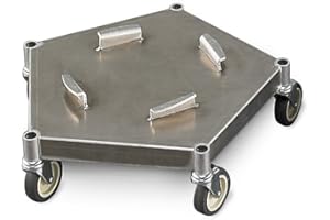 Prairie View Industries Aluminum UFO Dolly, 19.5" x 6.5"