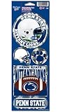 NCAA Penn State Nittany Lions Prismatic Stickers, Team Color, One Size