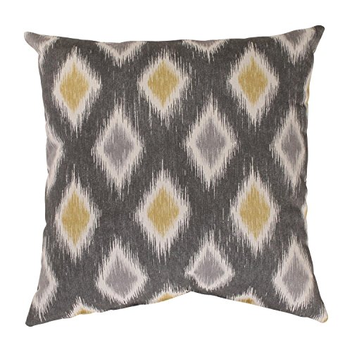 165-Rodrigo-Diamonds-Graphite-Gray-and-Golden-Yellow-Decorative-Ikat-Printed-Throw-Pillow