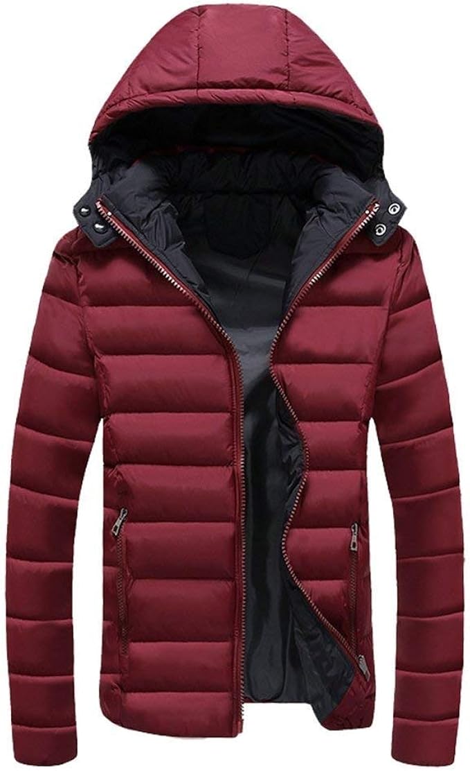 Giacca Invernale Imbottita Uomo TRESPASS CLIP - Con Cappuccio, Poliestere, Lavabile