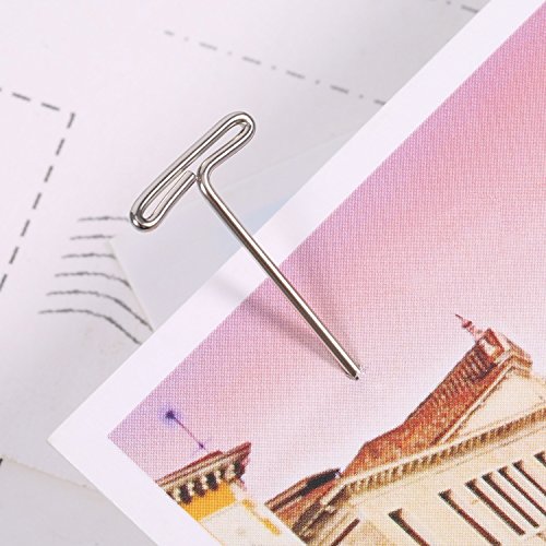 70 Pieces Wig Making Pins Needles Set, Wig T Pins and C Curved Needles