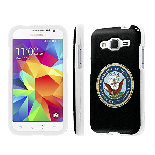 NakedShield Samsung Galaxy Prevail LTE / Galaxy Core Prime (United States Navy) Total Hard Armor LifeStyle Phone Case