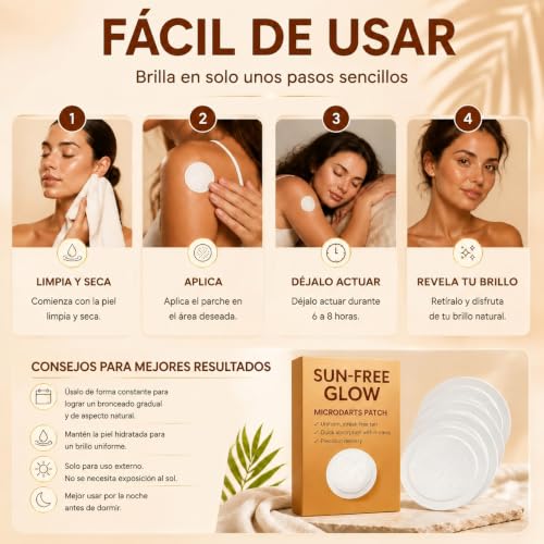 20 x Sun Free Glow Micro needle Patch Tanning Patches Tanning Patches Bronzing Patches provide a natural glow and natural bronzing effect for all skin types 2 boxes