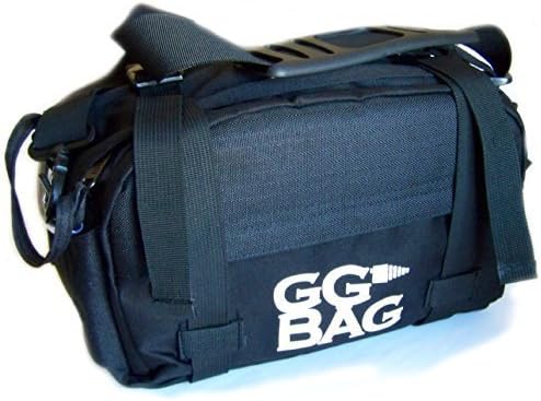 GGBAG Medium SLR Camera Bag with Shoulder Strap and Waist Strap-Black Nylon