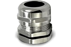 MGI SpeedWare 3/4" NPT Brass Cable Gland, Metal Cord Grip Strain Relief (10-Pack)