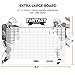 Joyousa Fantasy Football Draft Board 2019 Kit with Player Labels - Extra Large - 14 Teams and 480 Name Stickers