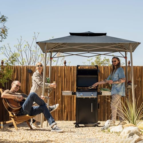 Crown Shades G40B Grill Gazebo Review: 8x5 Pop-Up BBQ Shelter with Glass Shelves image 16