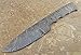 ColdLand Knives | High Quality Custom Handmade Damascus Steel Full Tang Blank Blade for Knife Making Supplies SB39