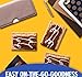 Pop-Tarts Breakfast Toaster Pastries, Frosted Chocolate Chip Cookie Dough Flavored, 14.1 oz, 8 count(Pack of 8)