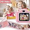 Youerls Kids Camera Children Digital Camera, Rechargeable Digital Camera for Girls 3-12 Year Old Birthday Gifts for…