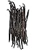 Slofoodgroup Tahitian Vanilla Beans from Indonesia | Grade A Vanilla Tahitensis |Premium Quality Vanilla Beans (10 Tahitian Vanilla beans)