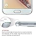 Galaxy S6 Screen Protector - KATIN [2-Pack] Tempered Glass (Front) and PET (Back) For Samsung Galaxy S6 (Not S6 Edge) 9H Hardness , Bubble-Free with Lifetime Replacement Warranty