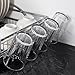 MICOE Dish Drain Drying Rack 1 tier Tableware organizer with Cup Holder Large Capacity dish racks for counter H-WDT1001