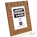 KATE POSH - 2023 Inlaid Ornament - My First Christmas, Baby's 1st Christmas Engraved Natural Wood Picture Frame. Santa & Me Frame, First Visit to Santa, Grandparents Gifts (5x7 Vertical)