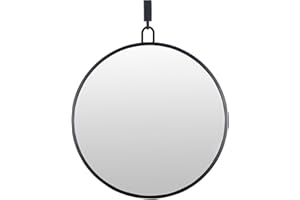 Varaluz Casa 407A01BL Round Stopwatch Mirror - Black