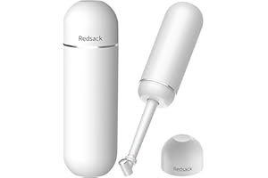 Portable Bidet for Travel & Camping - Manual Squeeze Handheld Peri Bottle for Feminine Hygiene, Water Storage & 3 Leak-Proof 
