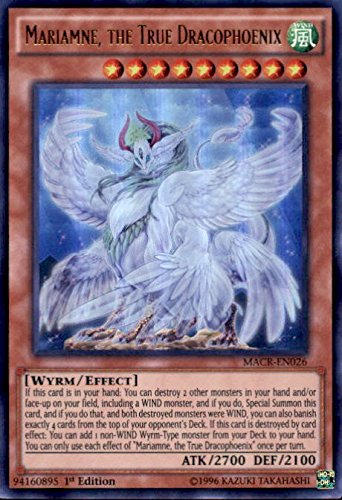 Mariamne, the True Dracophoenix - MACR-EN026 - Ultra Rare - 1st Edition - Maximum Crisis (1st Edition)