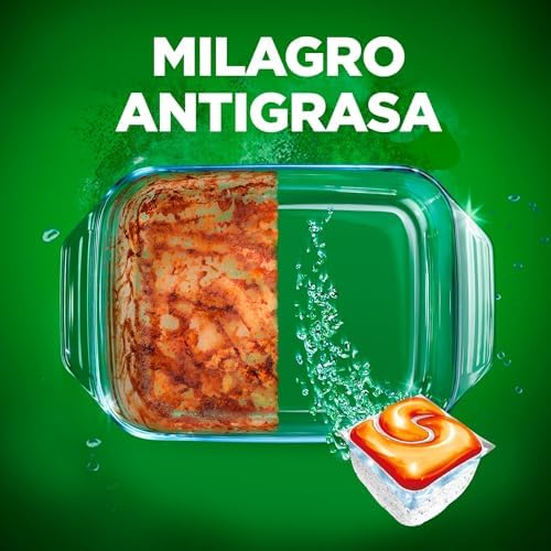 Original Todo En Uno Naranja Cápsulas De Lavavajillas, 60 Cápsulas, Efectivas Incluso En La Grasa Reseca,El embalaje puede variar.