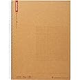 Maruman SPIRAL NOTE BASIC 8.58 x 11.69 inches (A4) after detached, 5mm-squared, 80 Sheets (N245ES)