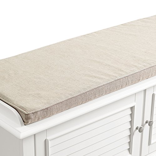 Crosley Furniture Palmetto Entryway Bench White Pricepulse
