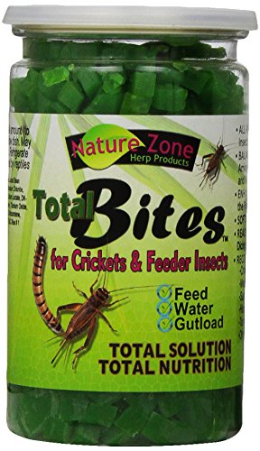 Nature Zone SNZ54511 Feeder Insects Total Bites Soft Moist Food with Spirulina, 10-Ounce