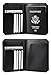 Albrint Rfid Blocking Passport Holder Leather Travel Wallet Slim Passport Cover