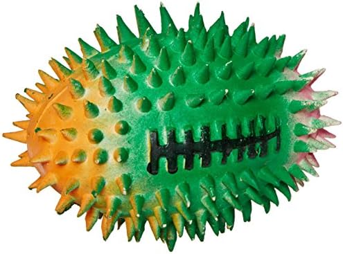 Amazing Pet ProductsLatex Dog Toy, 4.75-Inch, Punk Football