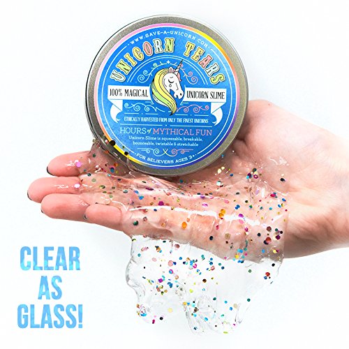 Unicorn Slime - Unicorn Putty - Unicorn Poop - Unicorn Tears - Unicorn Gifts and Unicorn Toys - Unicorn Silly Putty - Magical Glitter Slime and Glitter Putty - Toy Putty (Tears)