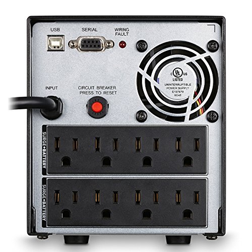 CyberPower OR1500PFCLCD PFC Sinewave UPS 1500VA 1050W PFC Compatible Tower