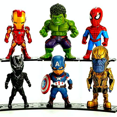 Buy PETON Avengers Hero Set 6 Psc Action Figures Toys Iron Man Hulk