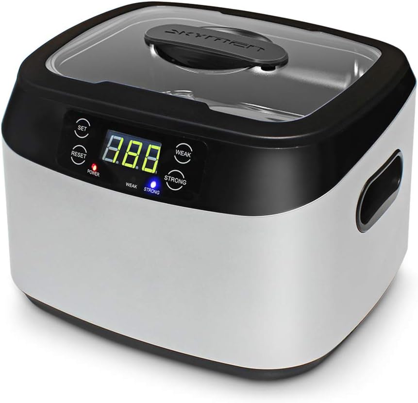 KHSW 1.2L 70/35W Ultrasonic Cleaner Basket Ultrasonic Bath Sterilizer Sterilizing Disinfection Ultrasound Cleaning Machine