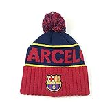 FC BARCELONA POM POM BEANIE