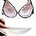 Ladies Silicone Inserts Pads Push Up Bra Breast Enhancers (Clear Teardrop)
