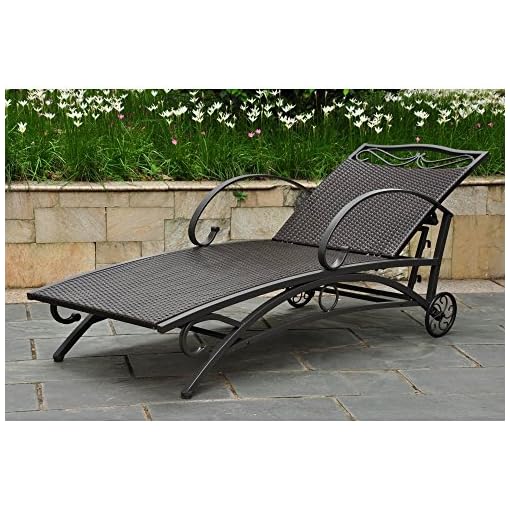 International Caravan Lisbon Wicker Contemporary Multi Position