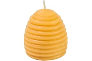 Beehive Beeswax Candle - 2.3x2.6-100% Pure Beeswax, Hand-Poured, Family-Run & Made in Canada - by Gammy's Beezwax Candles