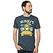 Heroes of the Storm Men's Murky's Pufferfish Tacos Premium T-Shirt (Heather Navy, Large)