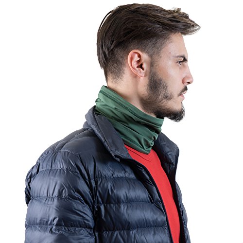 12-in-1 Headwear / Versatile Outdoors & Daily Headwear / 12 Ways to Wear including Headband, Neck Gaiter, Bandana, Helmet Liner, Balaclava. Performance Moisture Wicking. Lab Tested UPF 40 - Thumbnail 3
