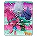 Dreamworks Trolls Silk Touch Throw Blanket 50 by 60-Inch - Poppy, Branch and Guy Diamond