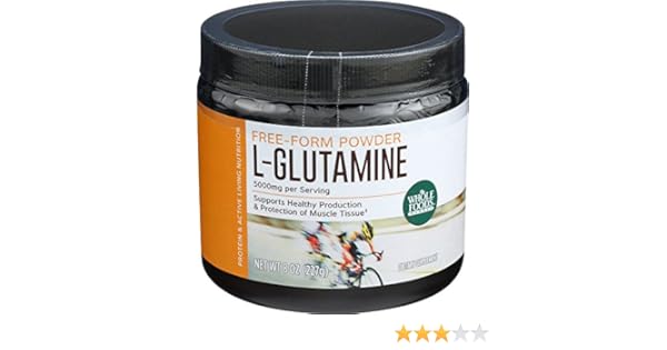 Amazon.com: Whole Foods Market, L-Glutamine Powder, 8 oz: Health & Personal Care