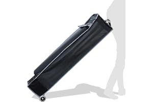 Eurmax USA Heavy Duty Wheeled Roller Bag Pop up Canopy Tent Universal Rolling Storage Bag for 10x10 Canopy Instant Tent (Dark Grey)