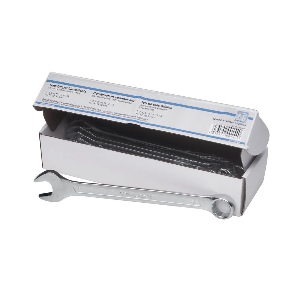SW-Stahl 01-122-WB Combination Wrench Set
