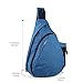 OutdoorMaster Sling Bag, Hiking Daypack, Crossbody Shoulder Chest Urban Outdoor Travel Backpack for Women & Men